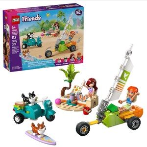LEGO 42641 Friends Surfing Dogs and Scooter Adventure Set - RETIRED!